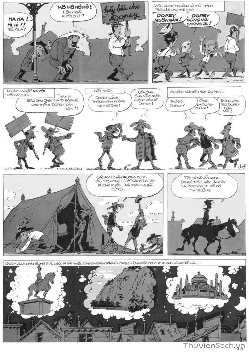 Truyện Tranh Cuộc Phiêu Lưu Kỳ Thú Của Lucky Luke trang 3