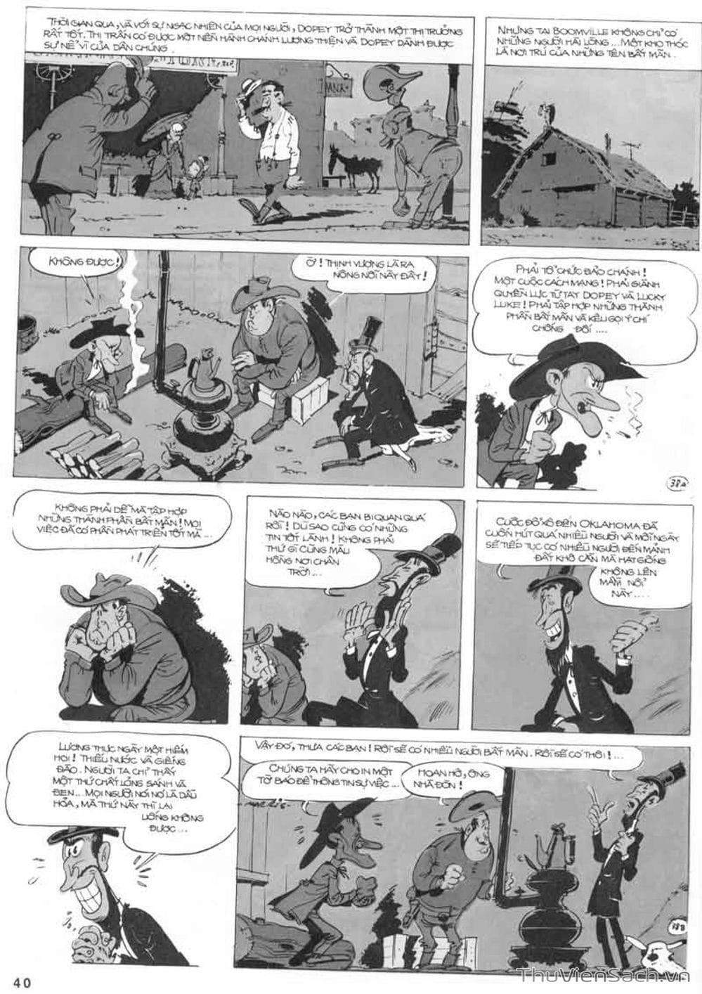 Truyện Tranh Cuộc Phiêu Lưu Kỳ Thú Của Lucky Luke trang 3
