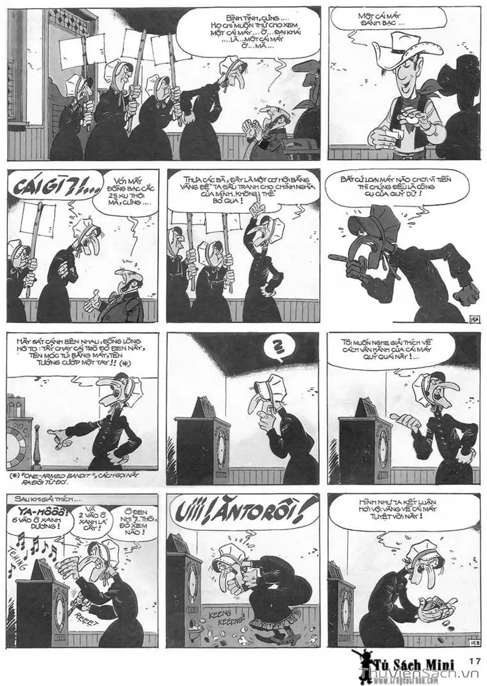 Truyện Tranh Cuộc Phiêu Lưu Kỳ Thú Của Lucky Luke trang 3