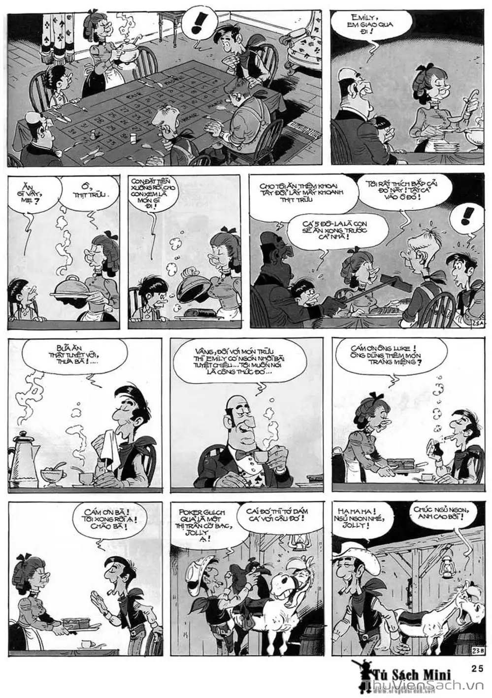 Truyện Tranh Cuộc Phiêu Lưu Kỳ Thú Của Lucky Luke trang 3