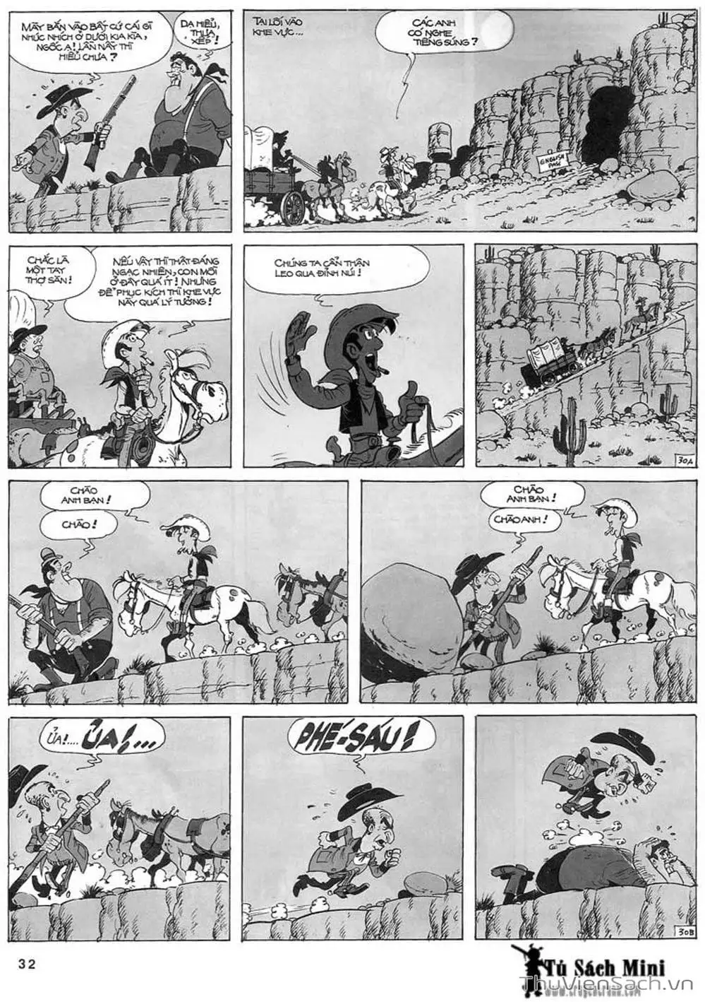 Truyện Tranh Cuộc Phiêu Lưu Kỳ Thú Của Lucky Luke trang 3