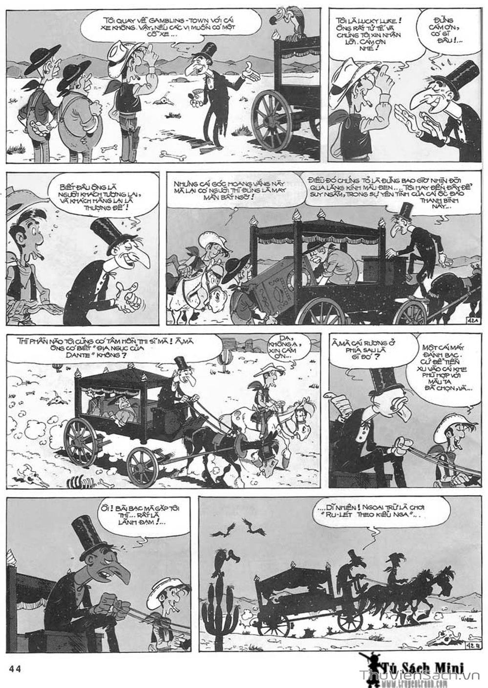 Truyện Tranh Cuộc Phiêu Lưu Kỳ Thú Của Lucky Luke trang 3