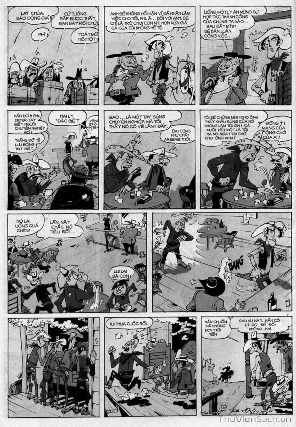 Truyện Tranh Cuộc Phiêu Lưu Kỳ Thú Của Lucky Luke trang 3