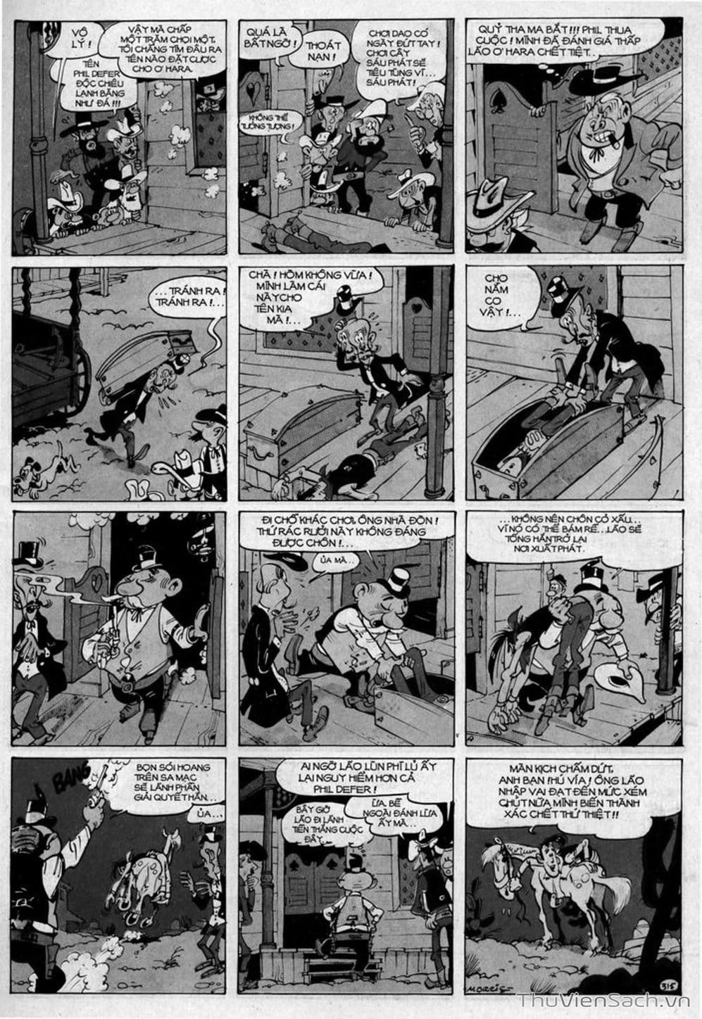 Truyện Tranh Cuộc Phiêu Lưu Kỳ Thú Của Lucky Luke trang 3