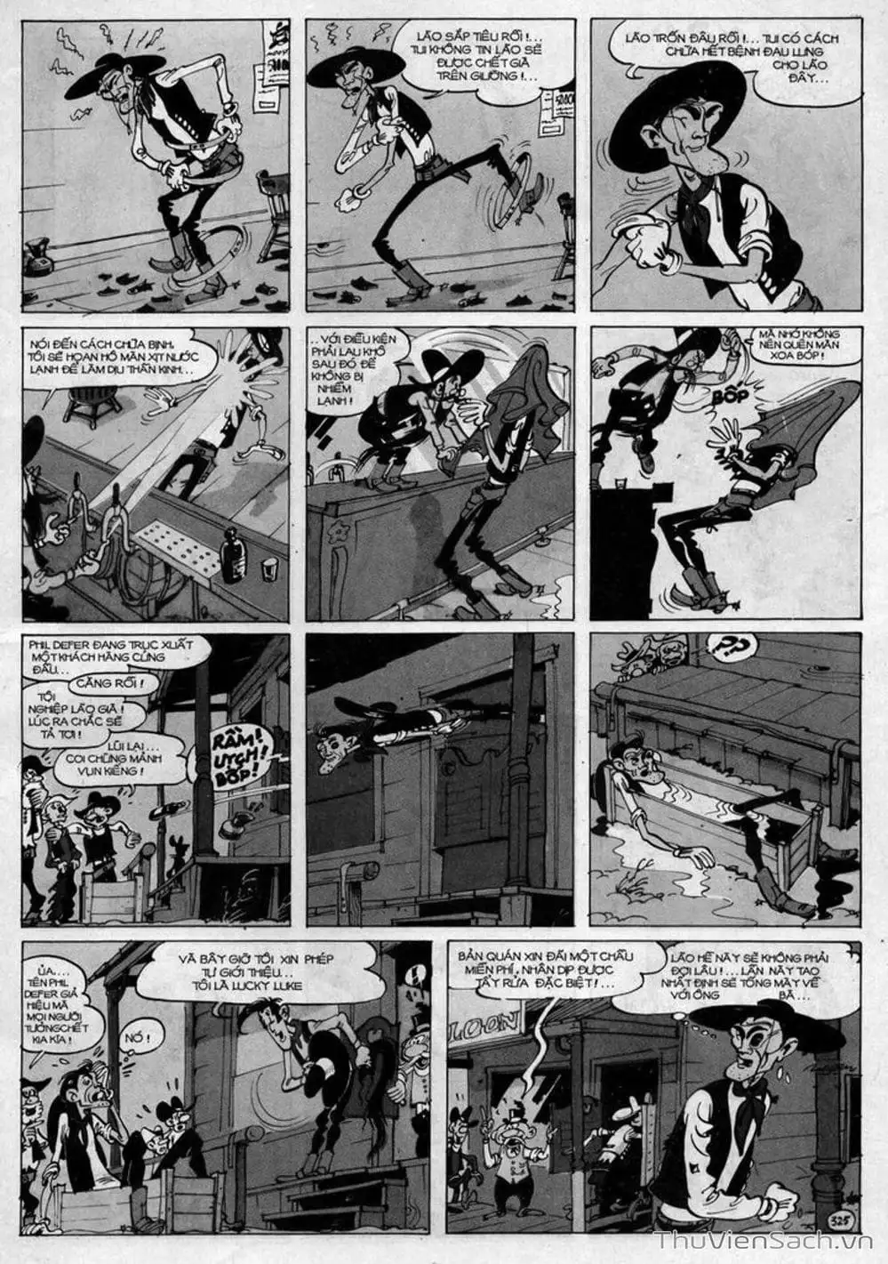 Truyện Tranh Cuộc Phiêu Lưu Kỳ Thú Của Lucky Luke trang 3