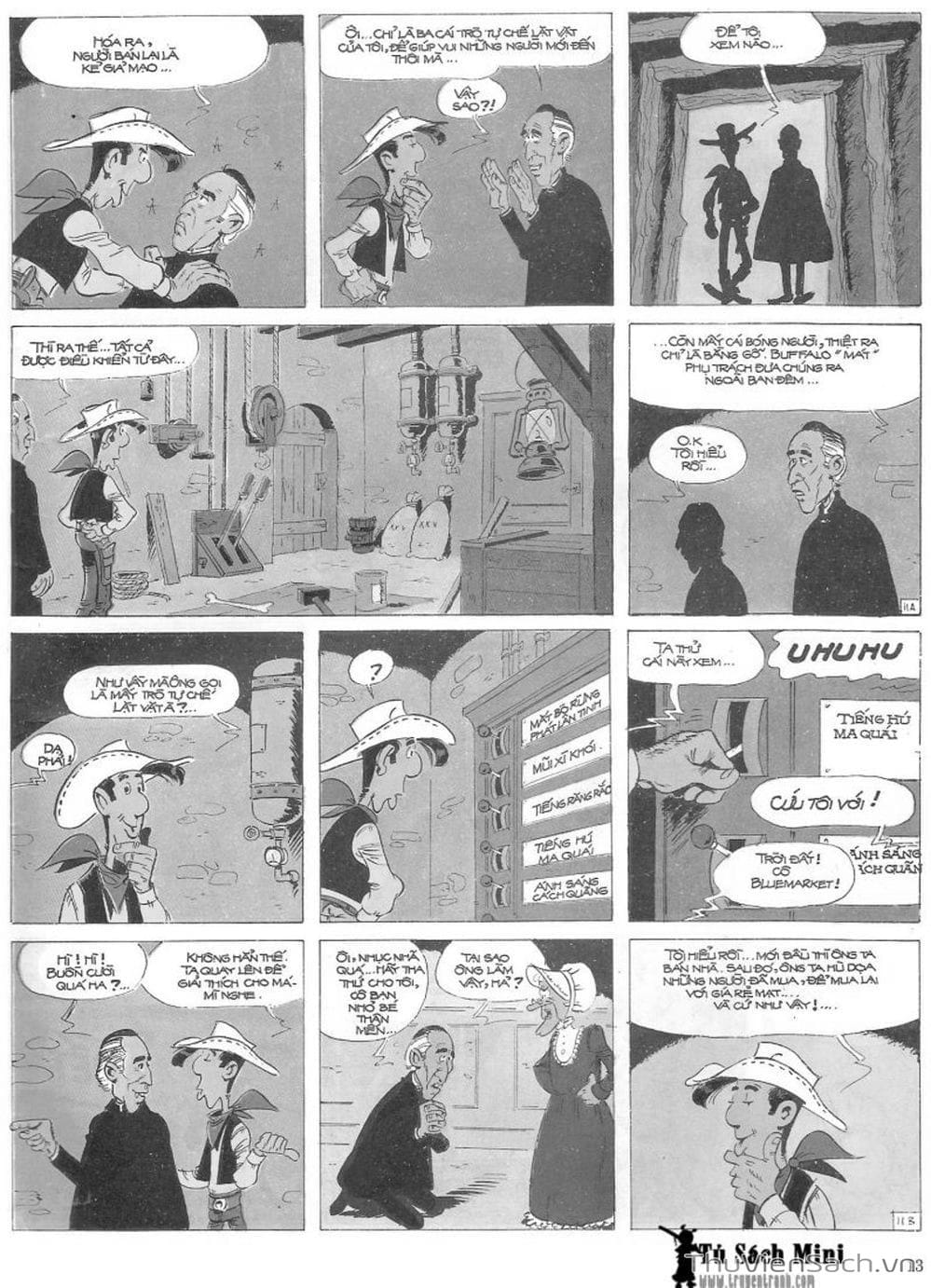 Truyện Tranh Cuộc Phiêu Lưu Kỳ Thú Của Lucky Luke trang 3