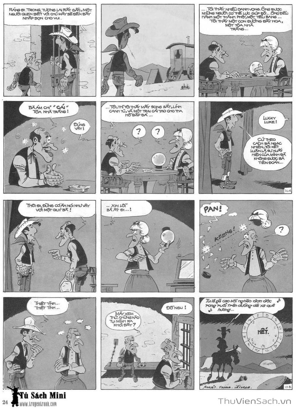 Truyện Tranh Cuộc Phiêu Lưu Kỳ Thú Của Lucky Luke trang 3