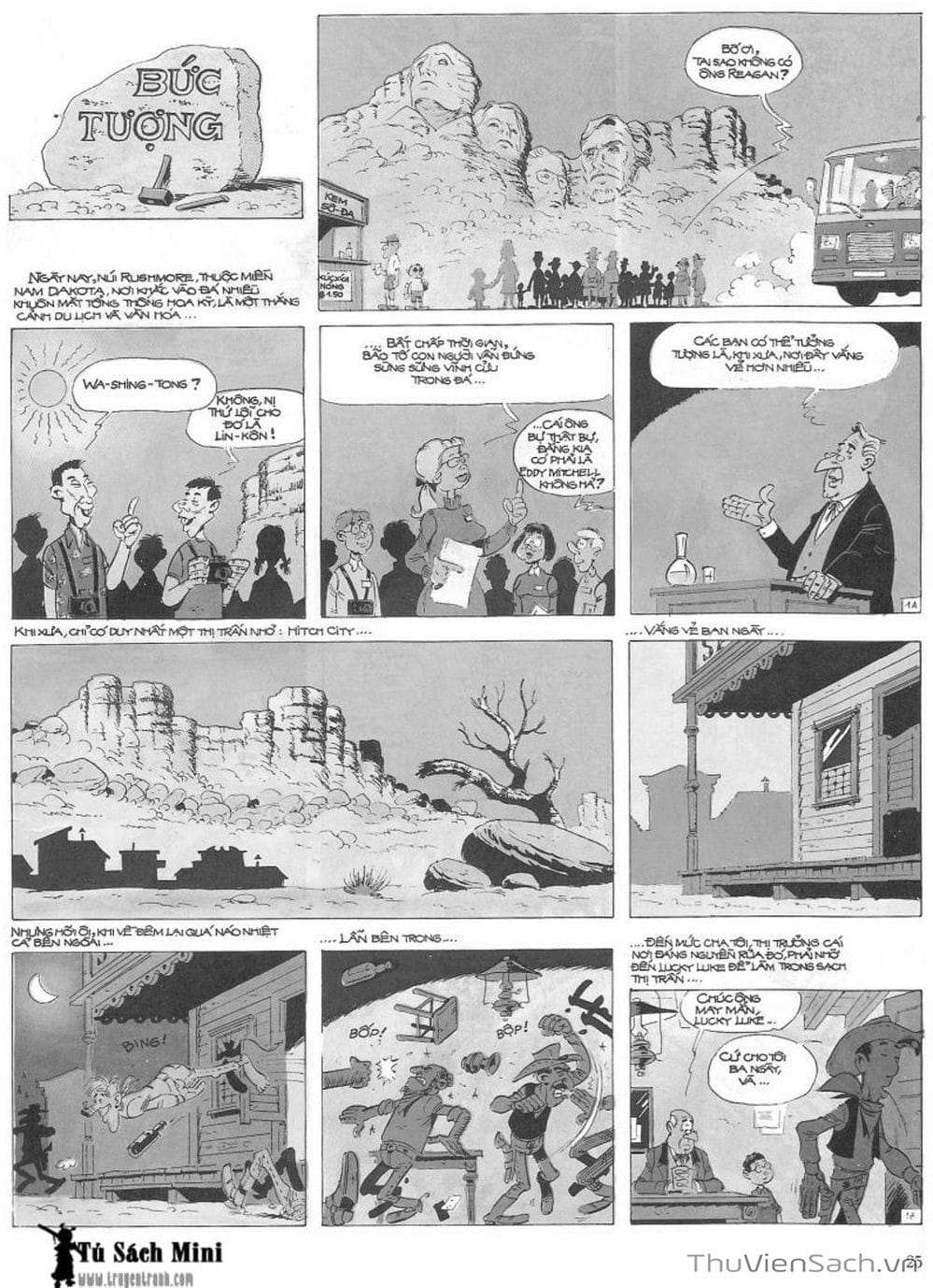 Truyện Tranh Cuộc Phiêu Lưu Kỳ Thú Của Lucky Luke trang 3