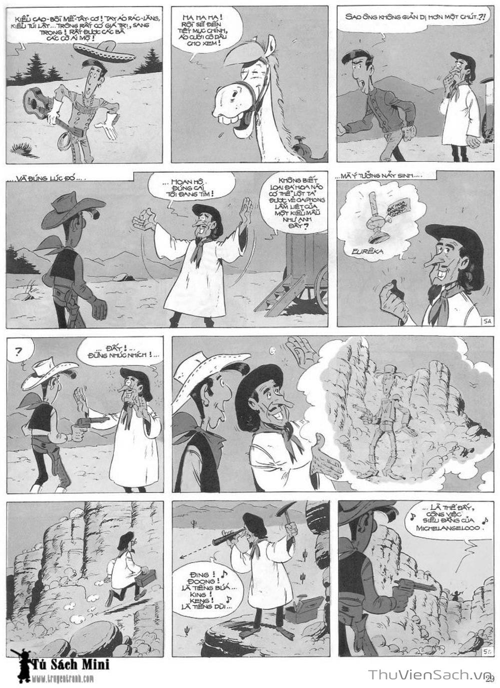 Truyện Tranh Cuộc Phiêu Lưu Kỳ Thú Của Lucky Luke trang 3