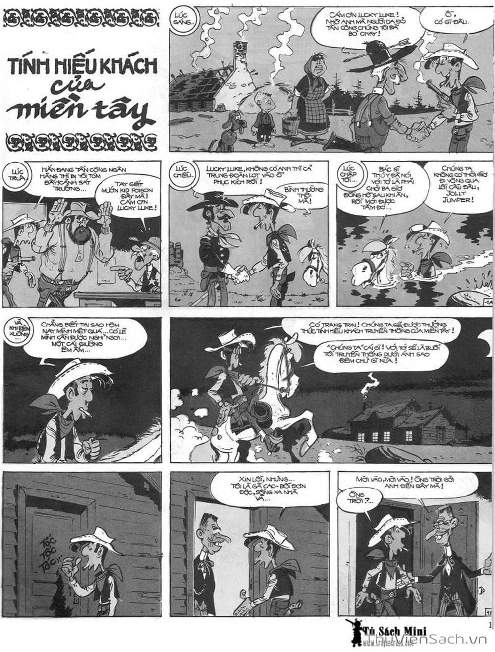 Truyện Tranh Cuộc Phiêu Lưu Kỳ Thú Của Lucky Luke trang 1193