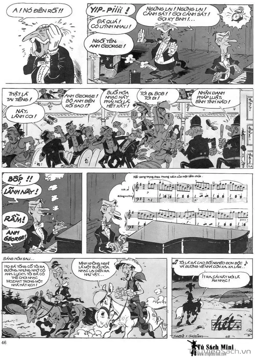 Truyện Tranh Cuộc Phiêu Lưu Kỳ Thú Của Lucky Luke trang 3