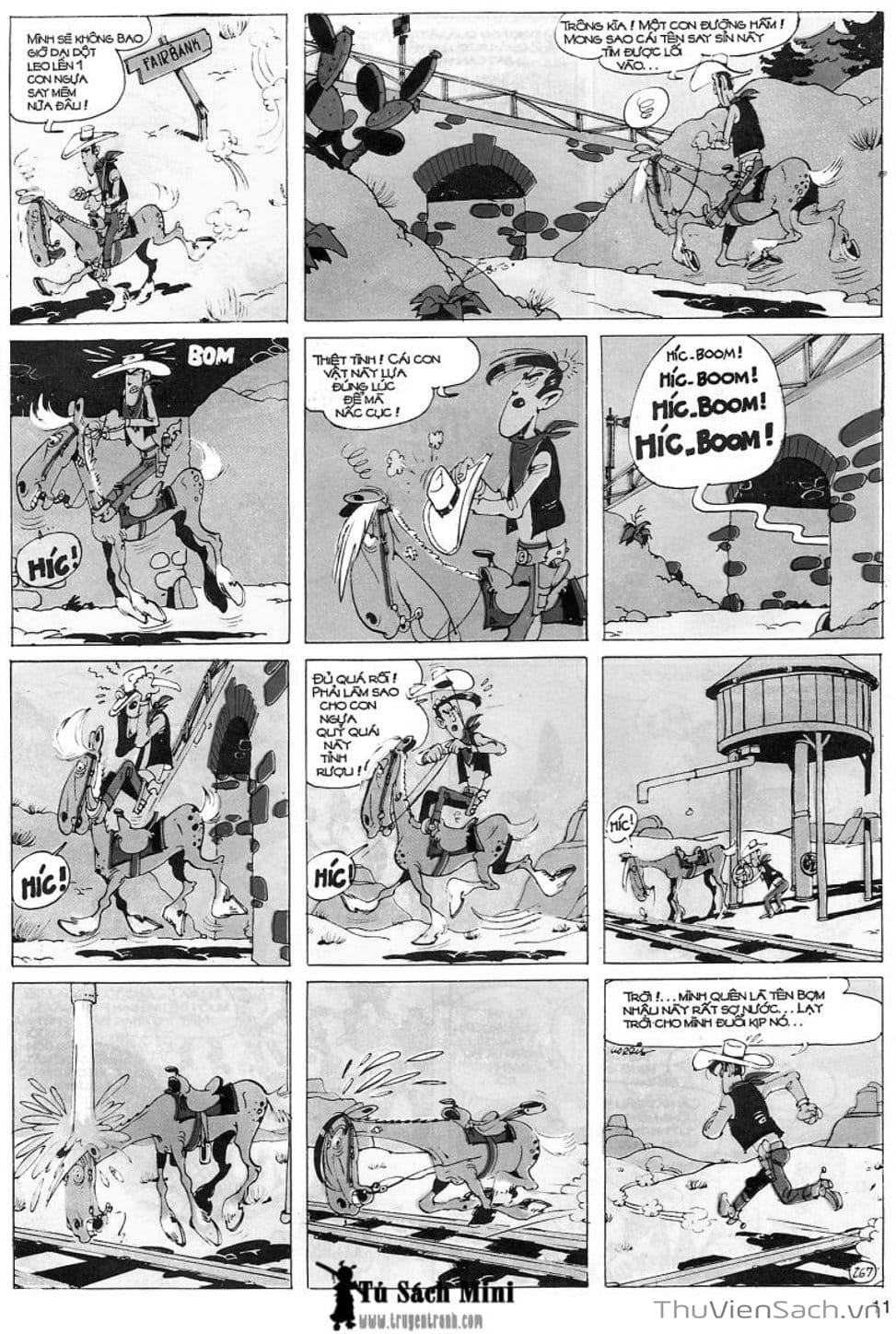 Truyện Tranh Cuộc Phiêu Lưu Kỳ Thú Của Lucky Luke trang 3