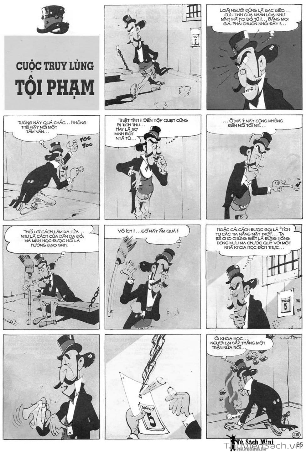 Truyện Tranh Cuộc Phiêu Lưu Kỳ Thú Của Lucky Luke trang 1258