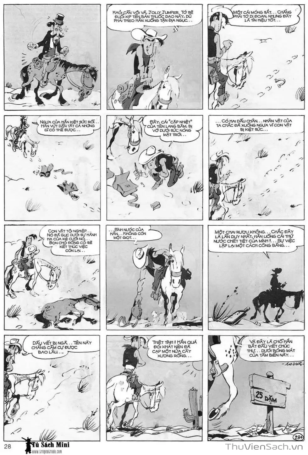 Truyện Tranh Cuộc Phiêu Lưu Kỳ Thú Của Lucky Luke trang 3