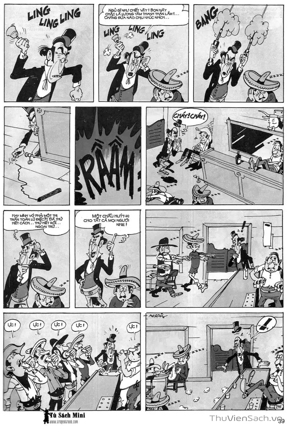 Truyện Tranh Cuộc Phiêu Lưu Kỳ Thú Của Lucky Luke trang 3