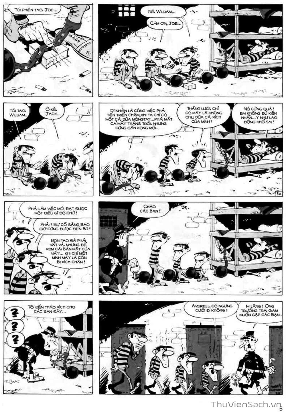 Truyện Tranh Cuộc Phiêu Lưu Kỳ Thú Của Lucky Luke trang 3