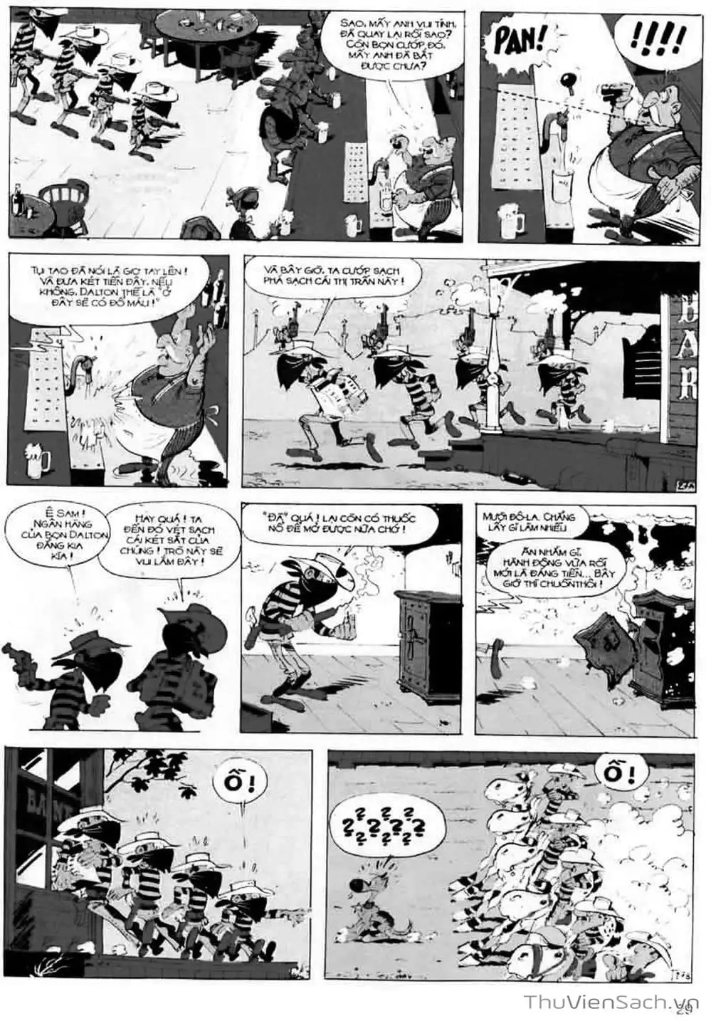 Truyện Tranh Cuộc Phiêu Lưu Kỳ Thú Của Lucky Luke trang 3