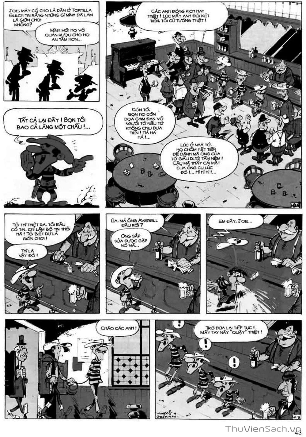 Truyện Tranh Cuộc Phiêu Lưu Kỳ Thú Của Lucky Luke trang 3