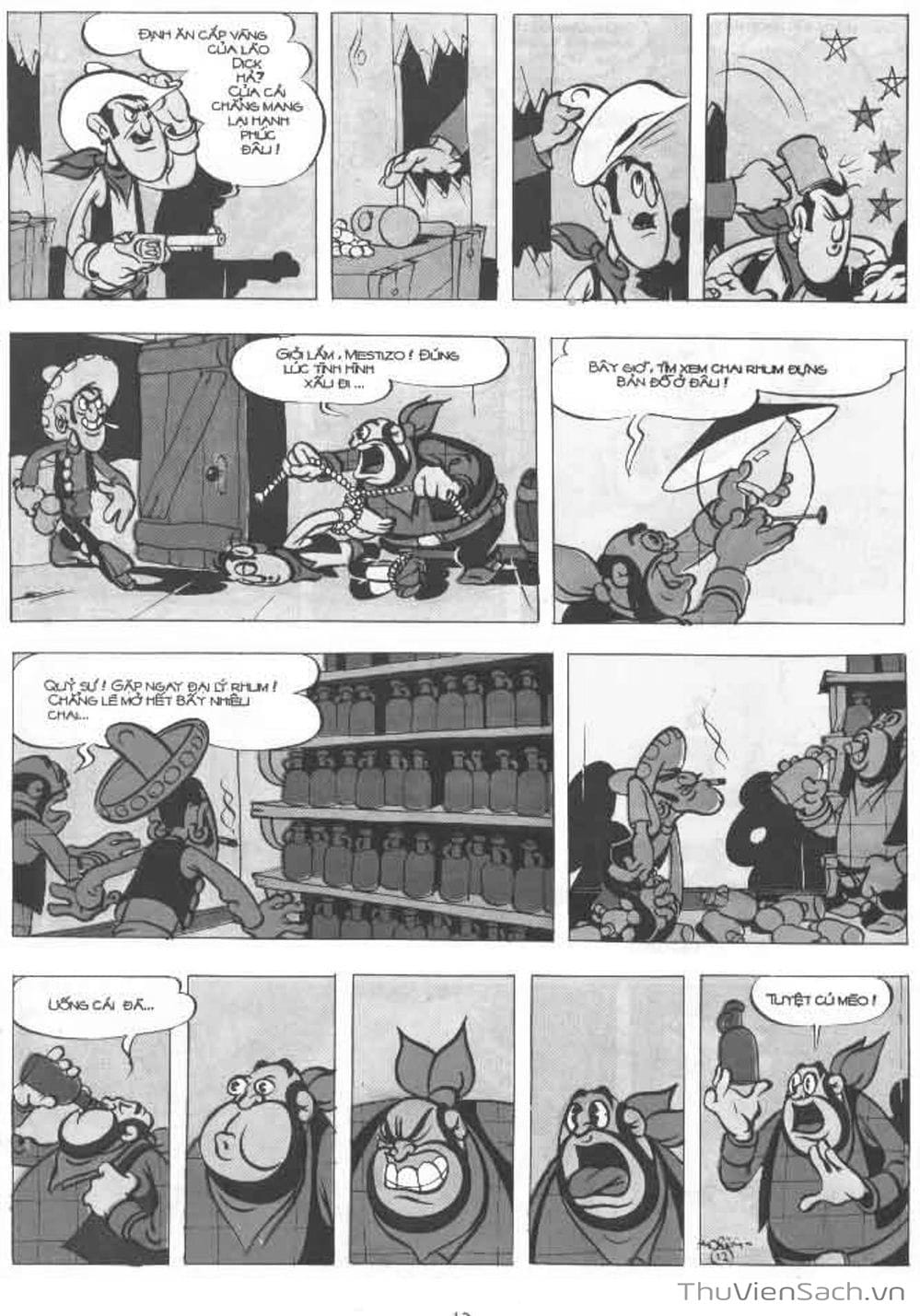 Truyện Tranh Cuộc Phiêu Lưu Kỳ Thú Của Lucky Luke trang 3