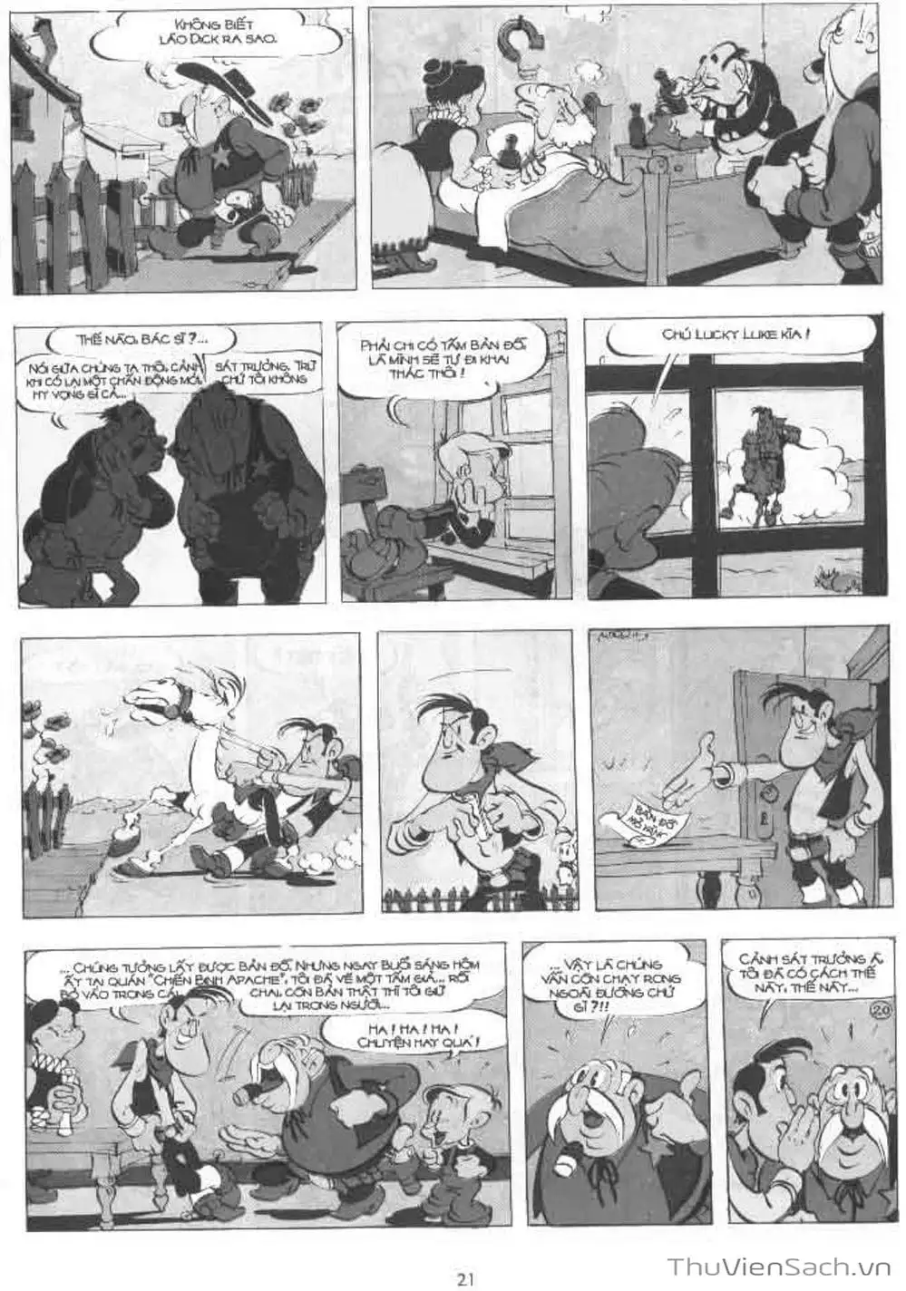 Truyện Tranh Cuộc Phiêu Lưu Kỳ Thú Của Lucky Luke trang 3