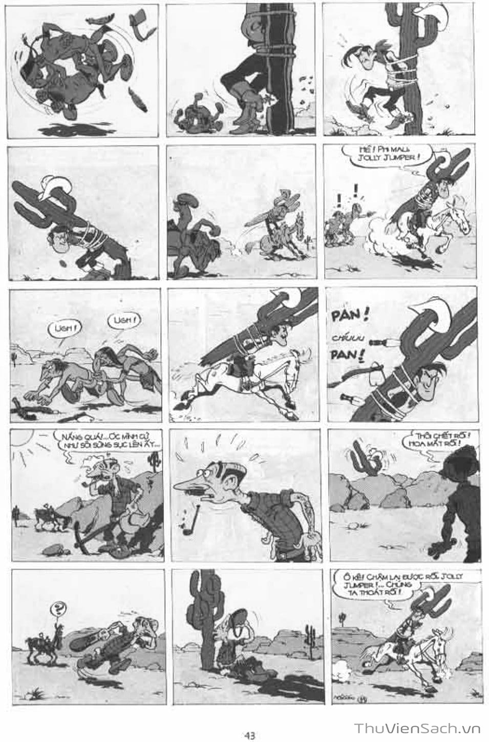 Truyện Tranh Cuộc Phiêu Lưu Kỳ Thú Của Lucky Luke trang 3