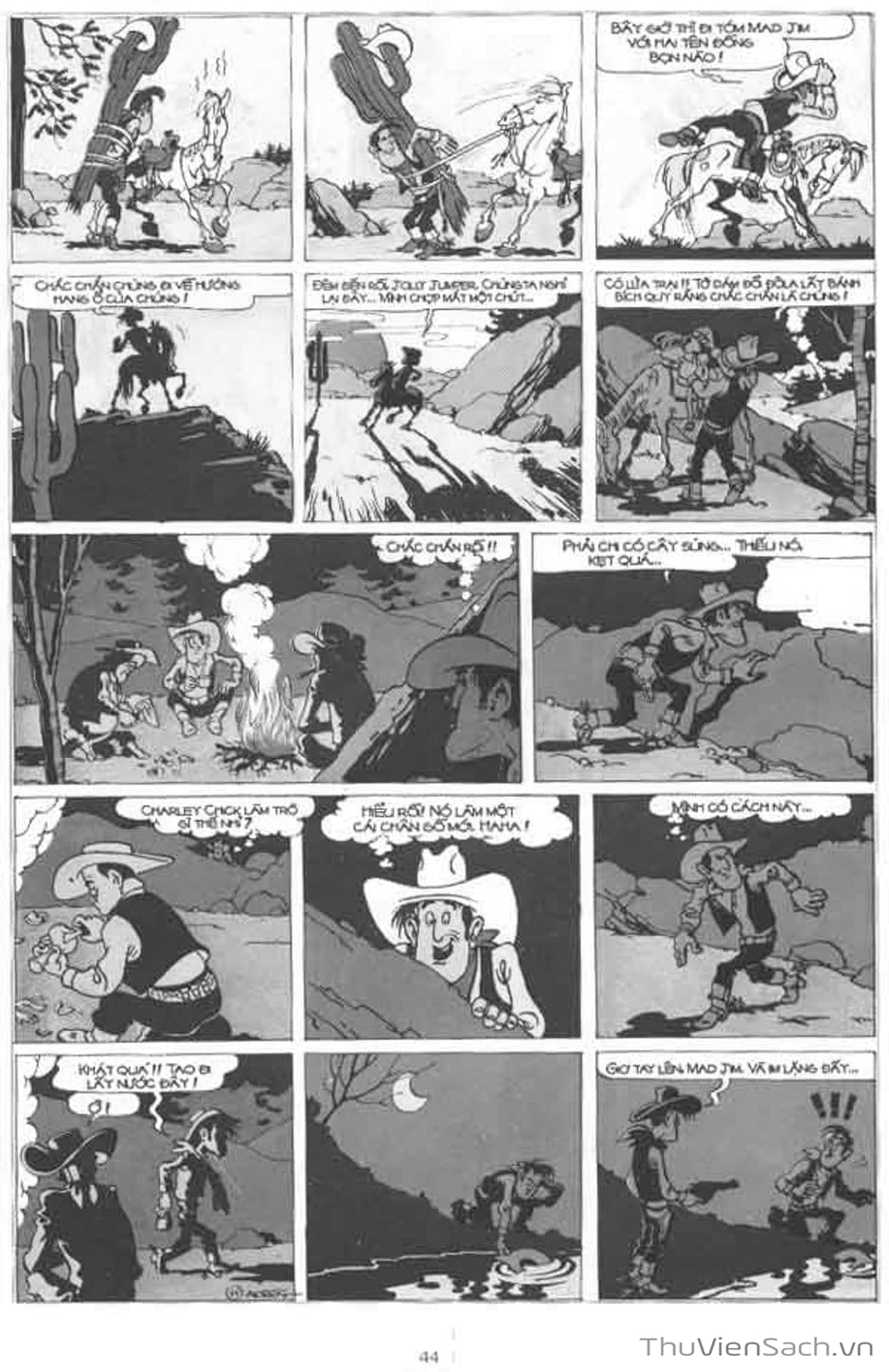 Truyện Tranh Cuộc Phiêu Lưu Kỳ Thú Của Lucky Luke trang 3