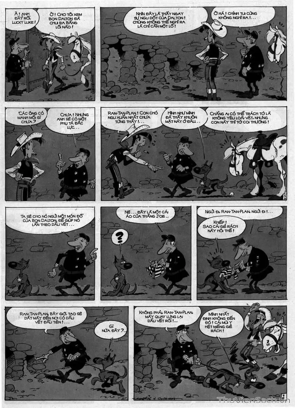 Truyện Tranh Cuộc Phiêu Lưu Kỳ Thú Của Lucky Luke trang 3