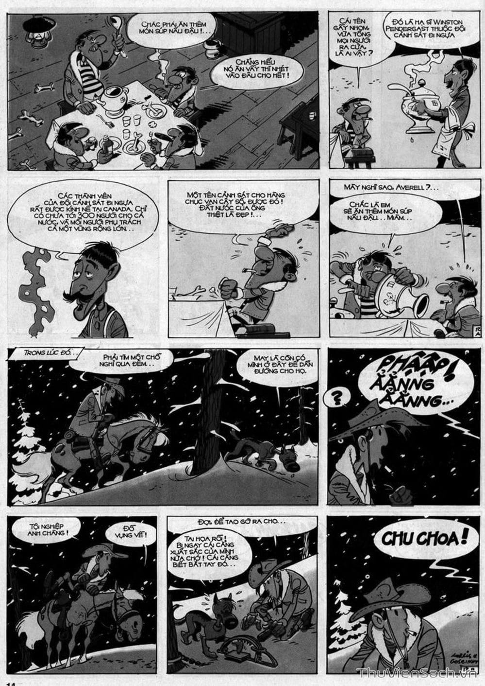Truyện Tranh Cuộc Phiêu Lưu Kỳ Thú Của Lucky Luke trang 3