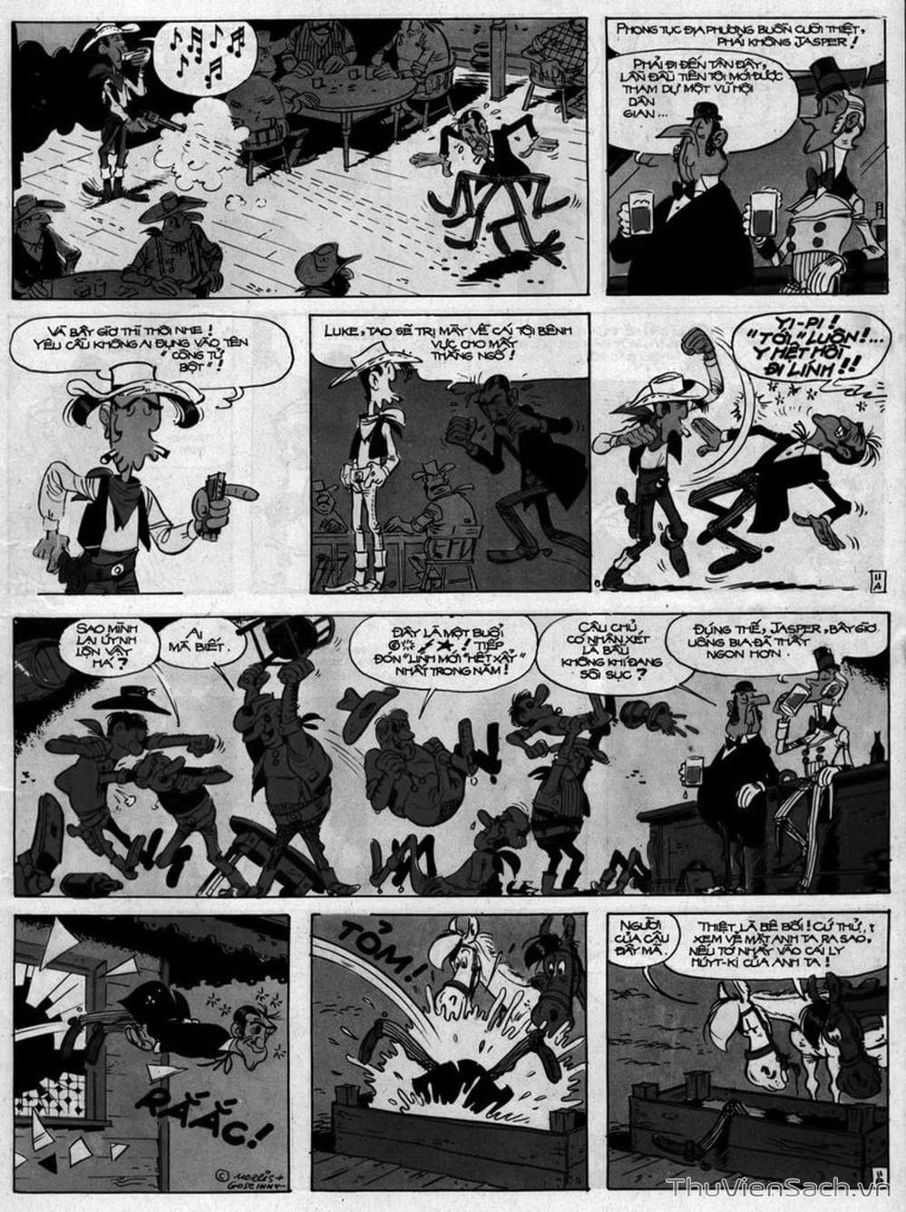 Truyện Tranh Cuộc Phiêu Lưu Kỳ Thú Của Lucky Luke trang 3