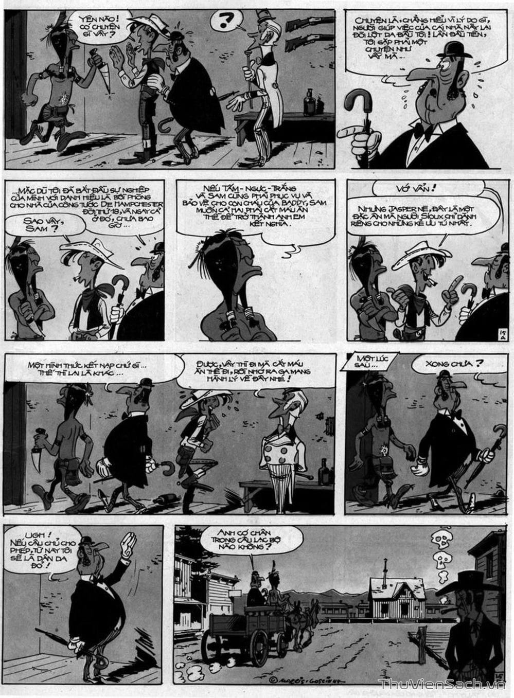 Truyện Tranh Cuộc Phiêu Lưu Kỳ Thú Của Lucky Luke trang 3