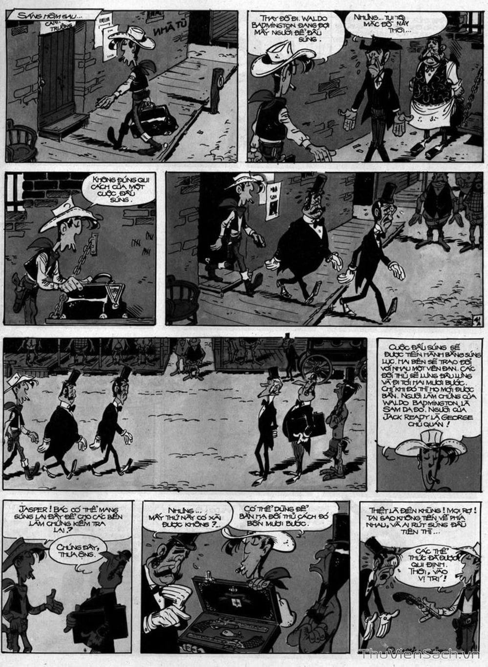 Truyện Tranh Cuộc Phiêu Lưu Kỳ Thú Của Lucky Luke trang 3