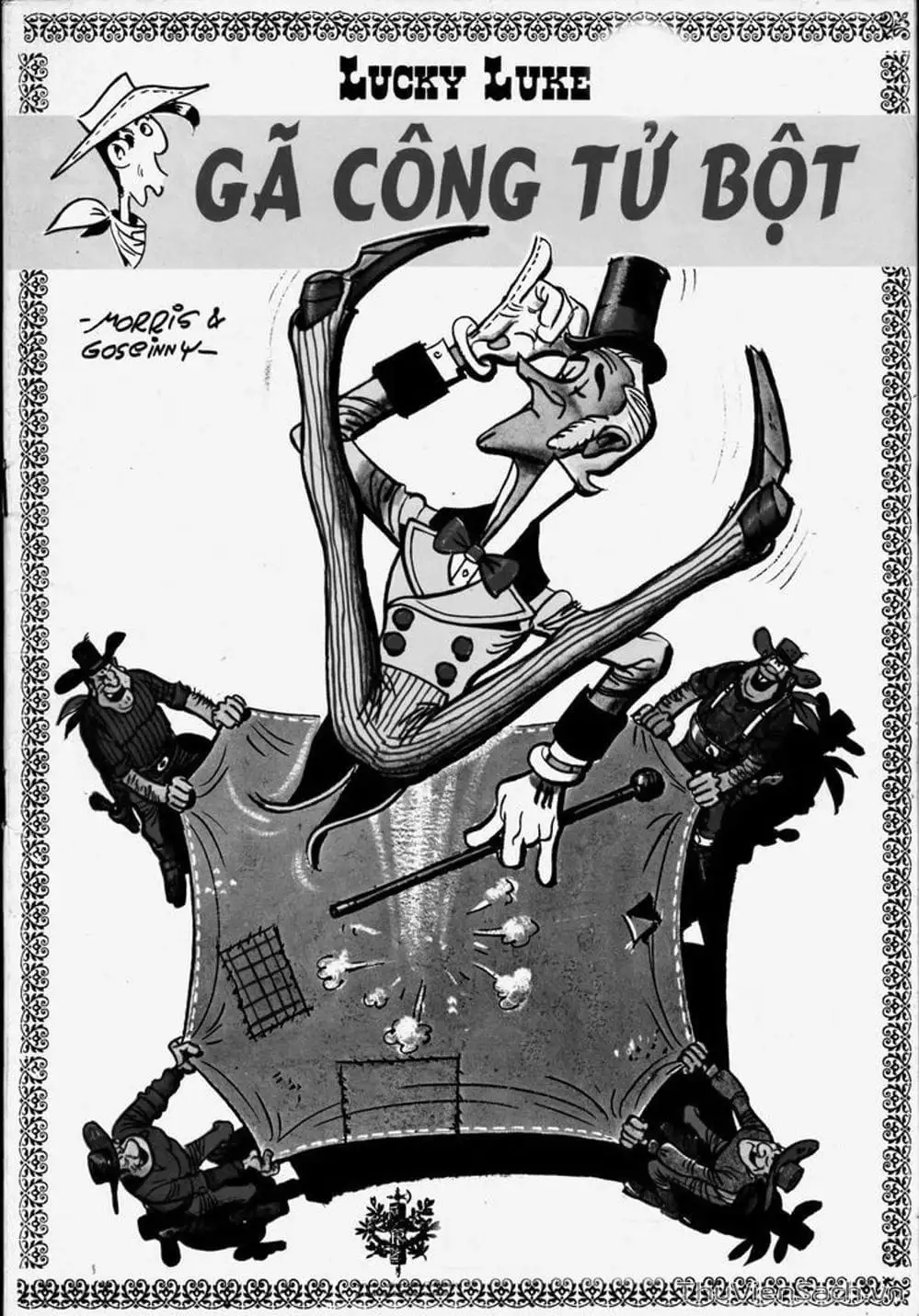 Truyện Tranh Cuộc Phiêu Lưu Kỳ Thú Của Lucky Luke trang 3