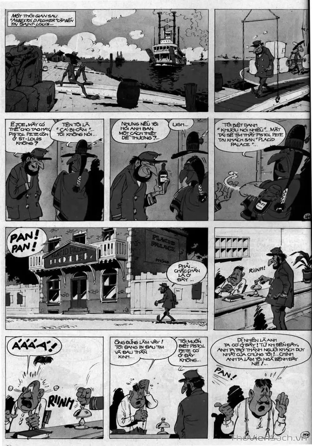 Truyện Tranh Cuộc Phiêu Lưu Kỳ Thú Của Lucky Luke trang 3