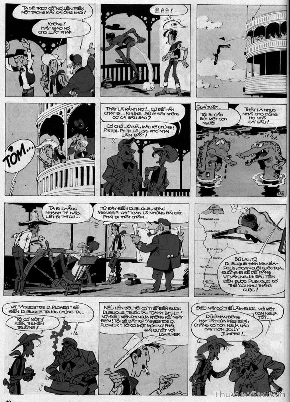 Truyện Tranh Cuộc Phiêu Lưu Kỳ Thú Của Lucky Luke trang 3