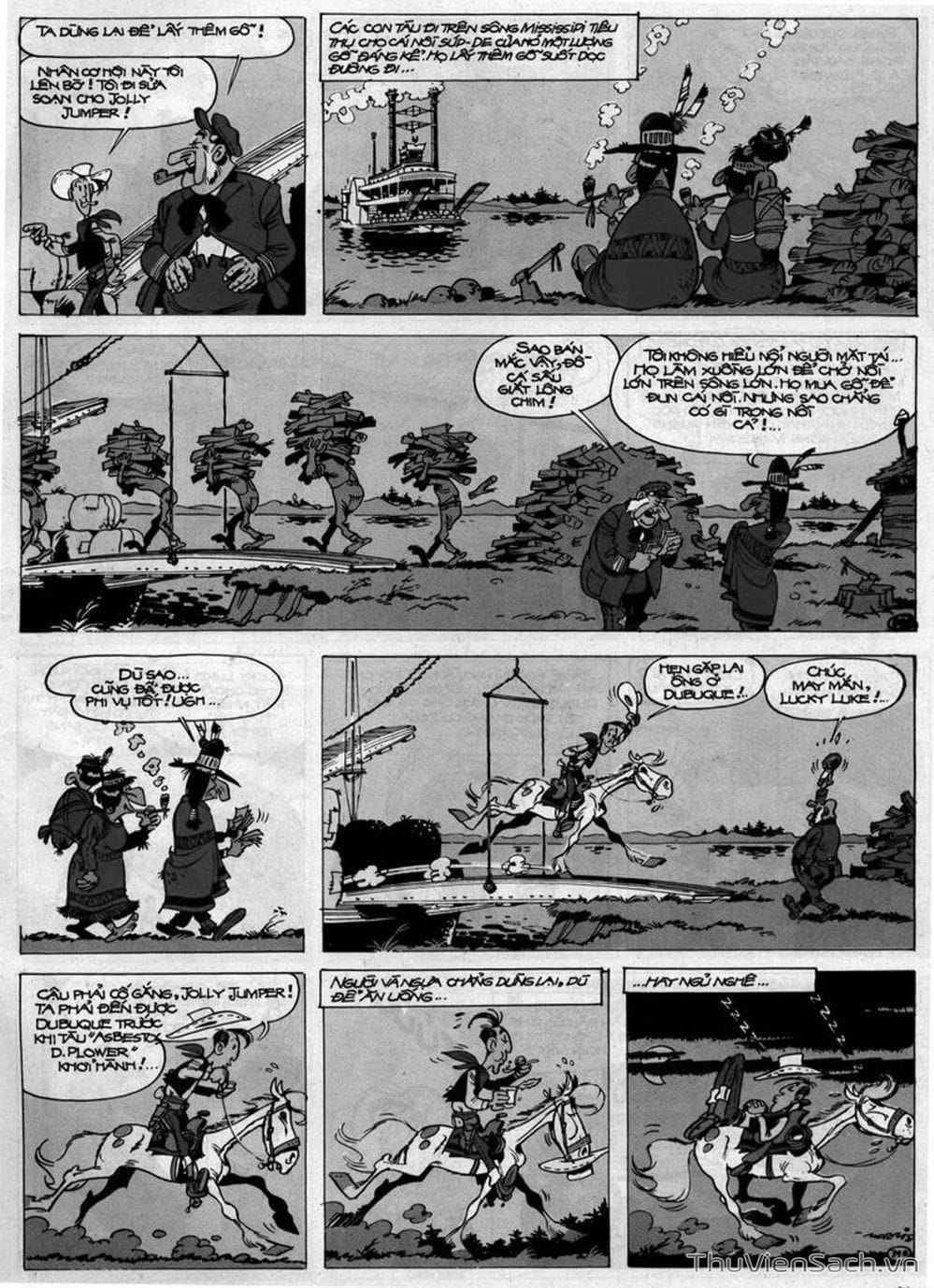 Truyện Tranh Cuộc Phiêu Lưu Kỳ Thú Của Lucky Luke trang 3
