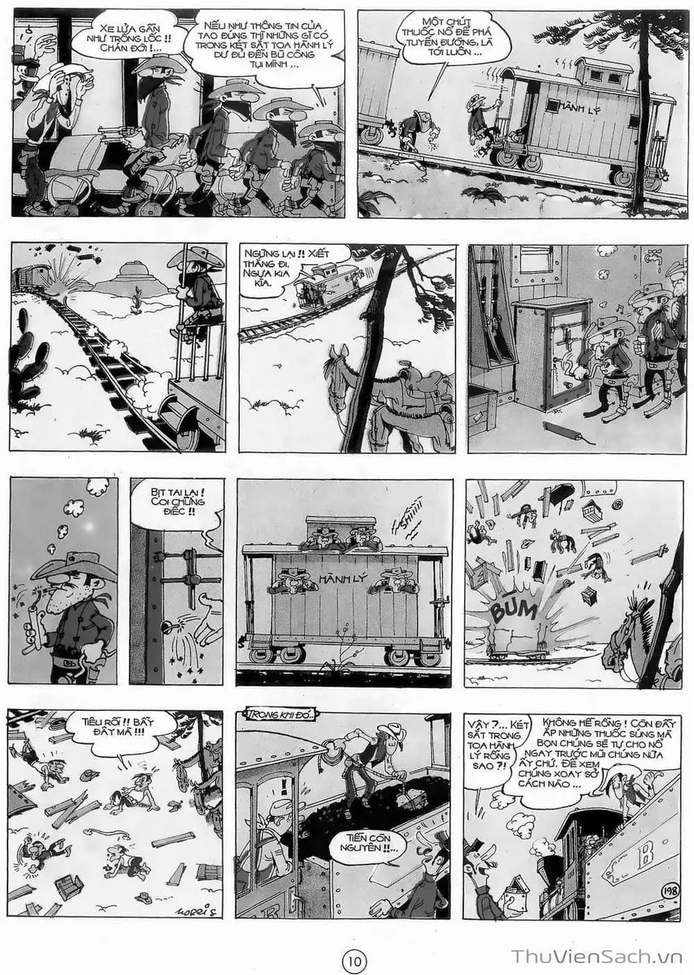 Truyện Tranh Cuộc Phiêu Lưu Kỳ Thú Của Lucky Luke trang 3