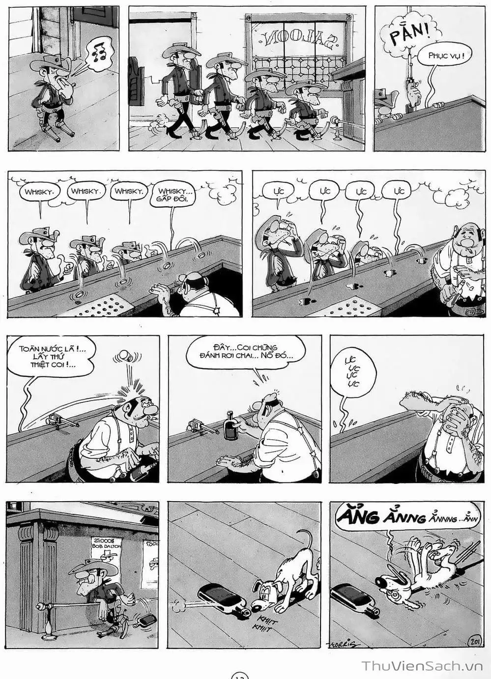 Truyện Tranh Cuộc Phiêu Lưu Kỳ Thú Của Lucky Luke trang 3