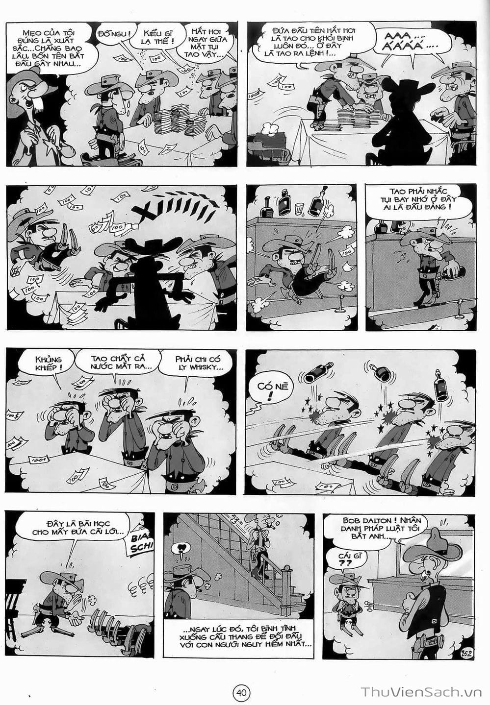 Truyện Tranh Cuộc Phiêu Lưu Kỳ Thú Của Lucky Luke trang 3