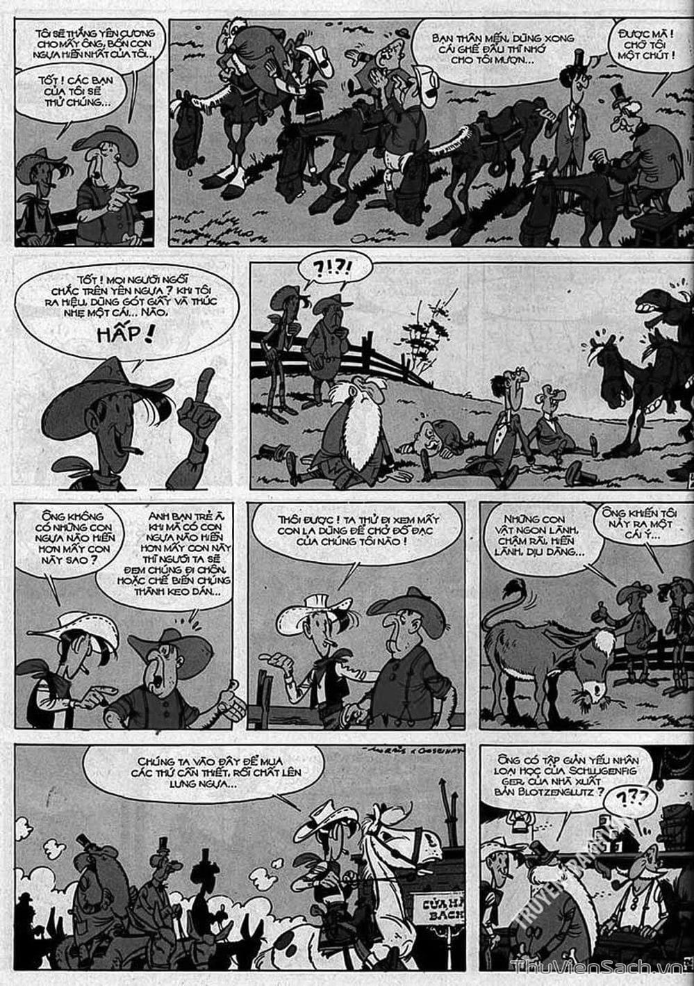 Truyện Tranh Cuộc Phiêu Lưu Kỳ Thú Của Lucky Luke trang 3