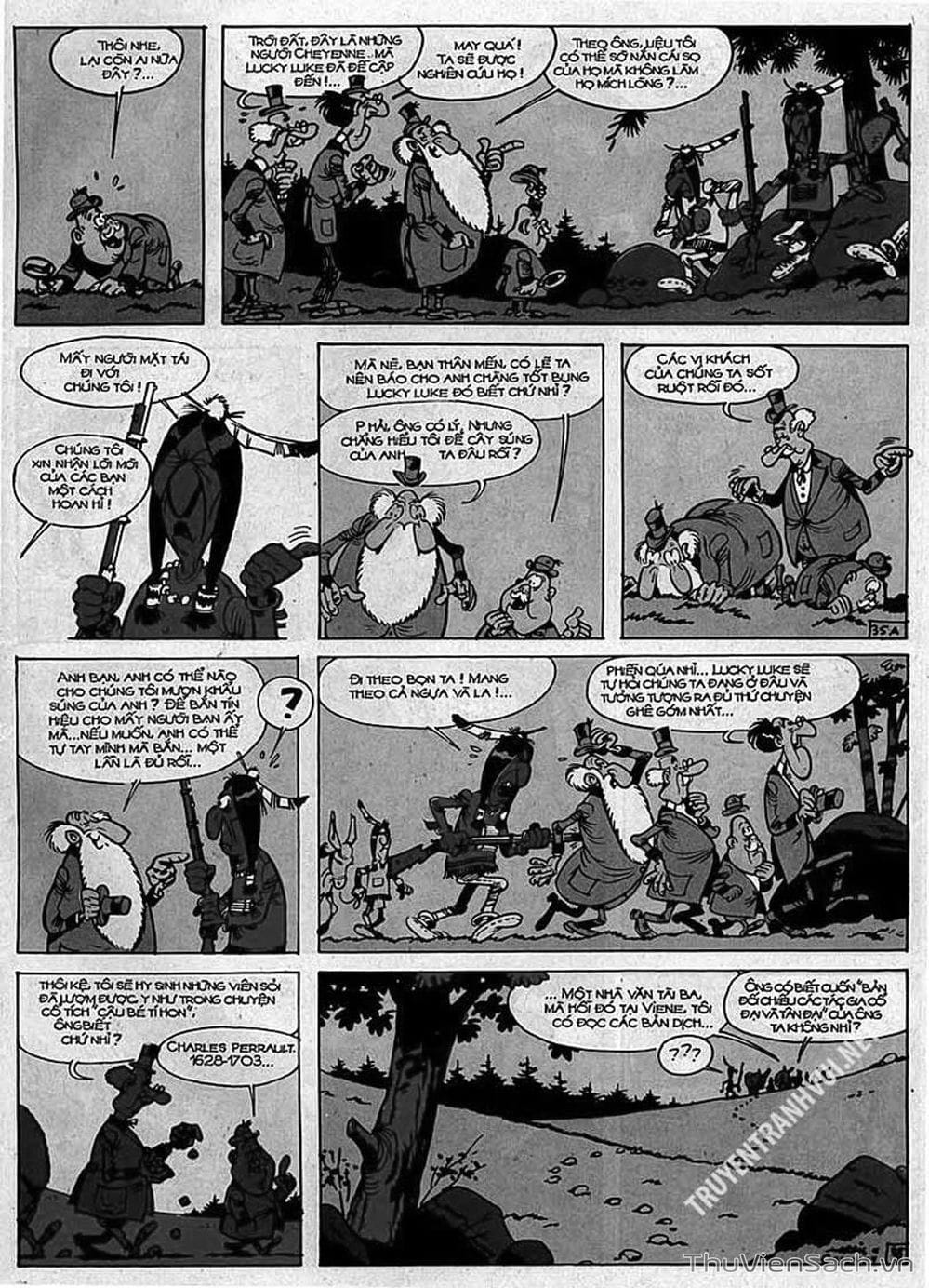 Truyện Tranh Cuộc Phiêu Lưu Kỳ Thú Của Lucky Luke trang 3