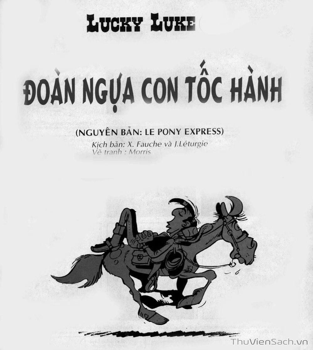 Truyện Tranh Cuộc Phiêu Lưu Kỳ Thú Của Lucky Luke trang 1659