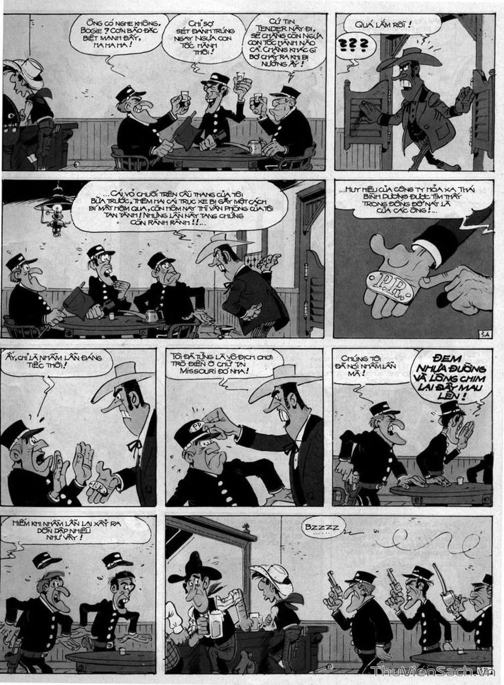Truyện Tranh Cuộc Phiêu Lưu Kỳ Thú Của Lucky Luke trang 3