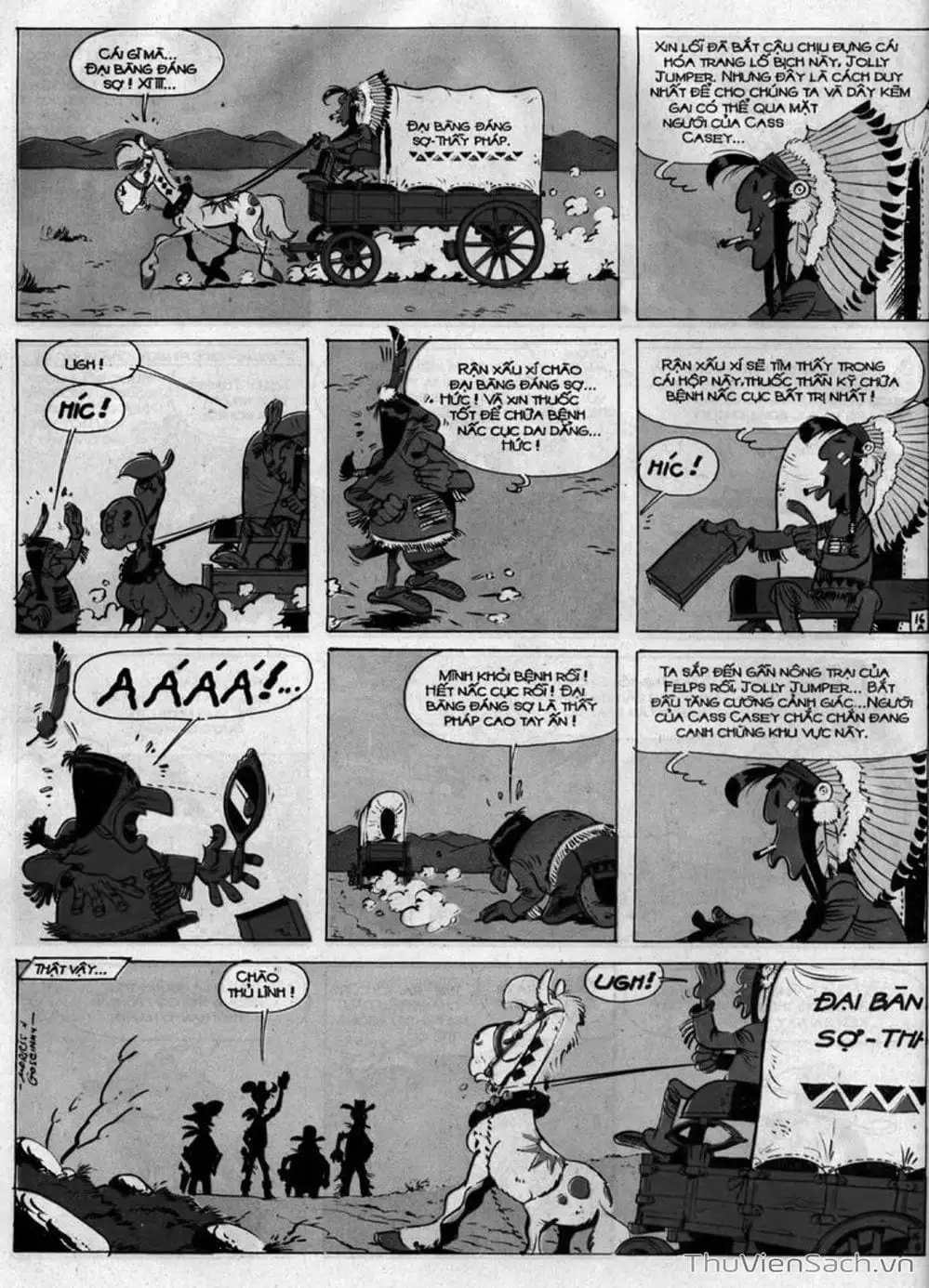 Truyện Tranh Cuộc Phiêu Lưu Kỳ Thú Của Lucky Luke trang 3
