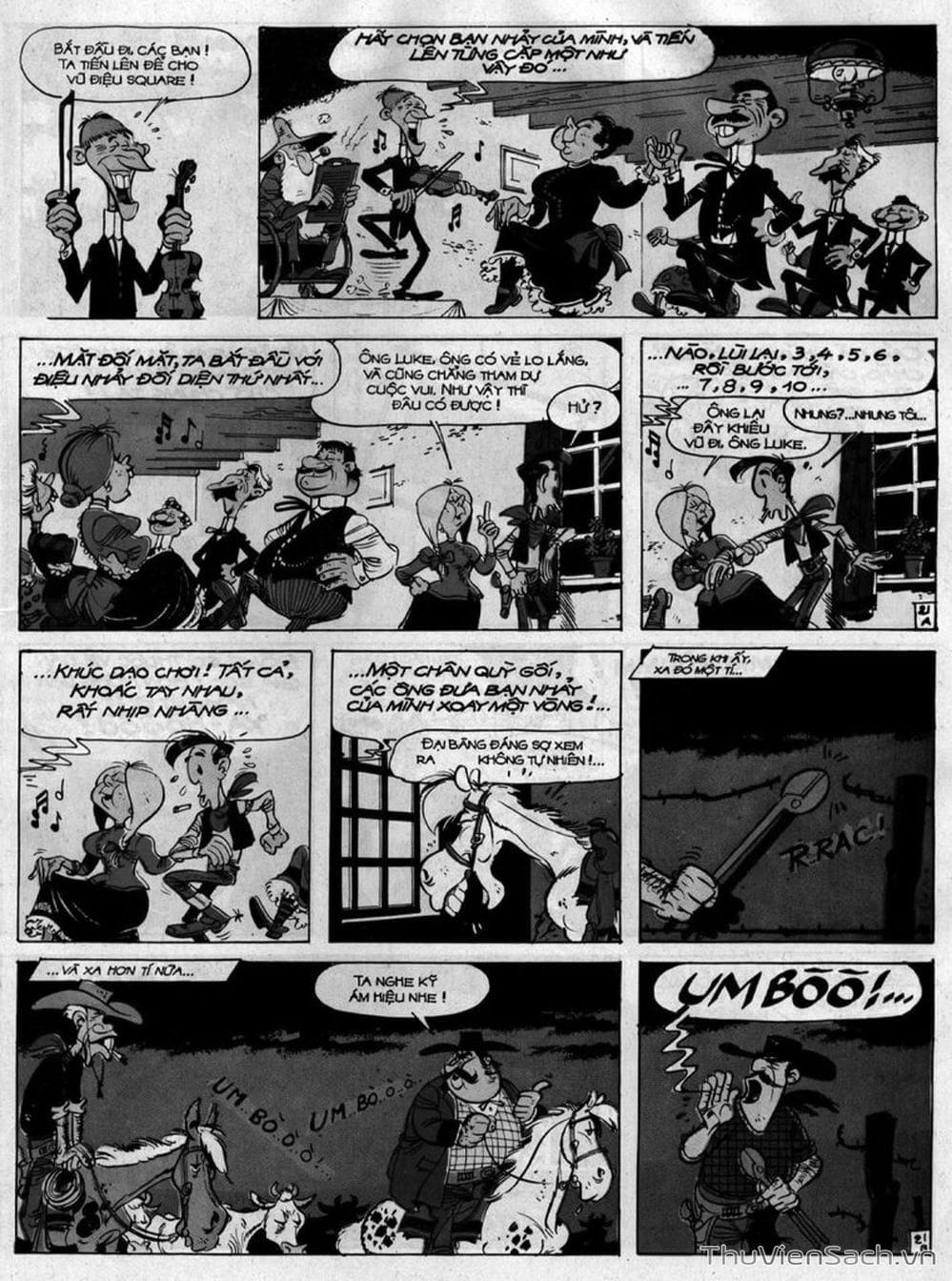 Truyện Tranh Cuộc Phiêu Lưu Kỳ Thú Của Lucky Luke trang 3