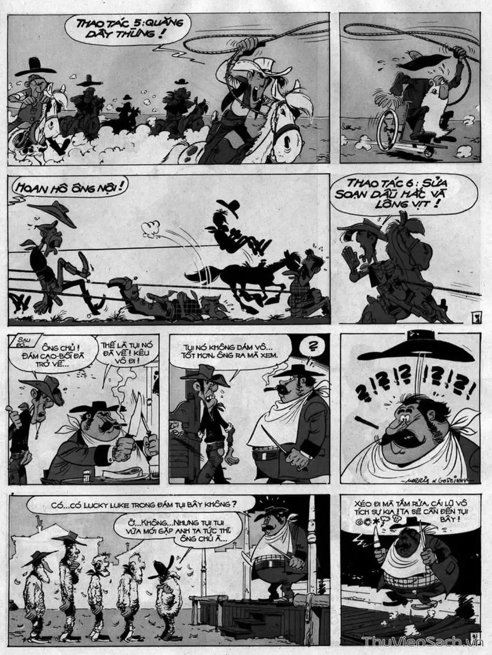 Truyện Tranh Cuộc Phiêu Lưu Kỳ Thú Của Lucky Luke trang 3