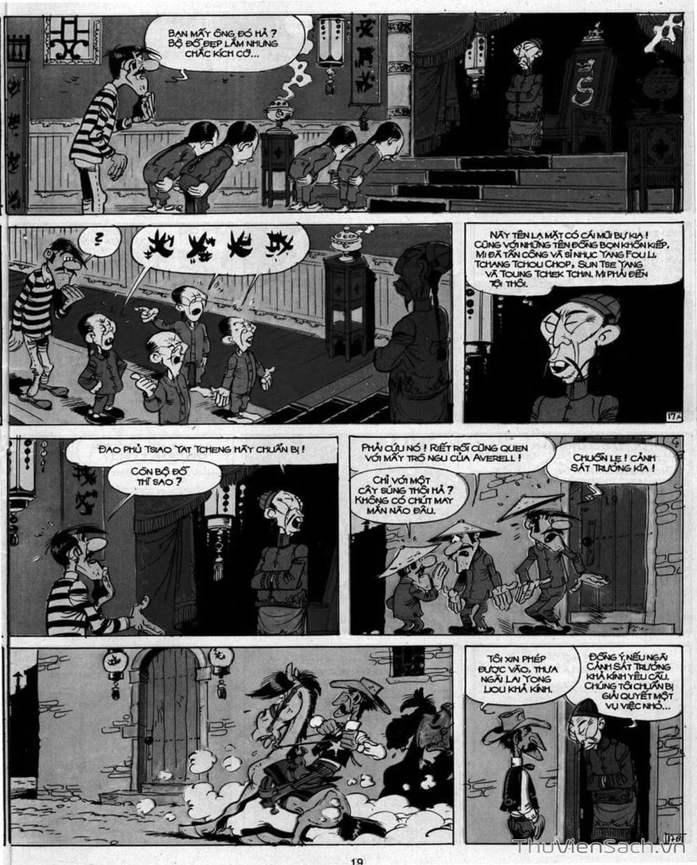 Truyện Tranh Cuộc Phiêu Lưu Kỳ Thú Của Lucky Luke trang 1864