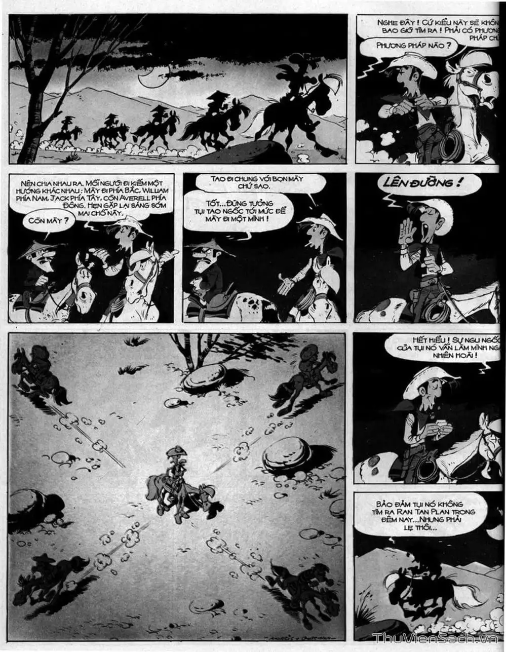 Truyện Tranh Cuộc Phiêu Lưu Kỳ Thú Của Lucky Luke trang 3