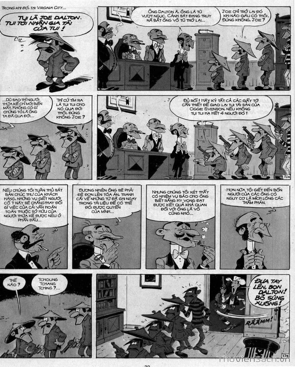 Truyện Tranh Cuộc Phiêu Lưu Kỳ Thú Của Lucky Luke trang 1884