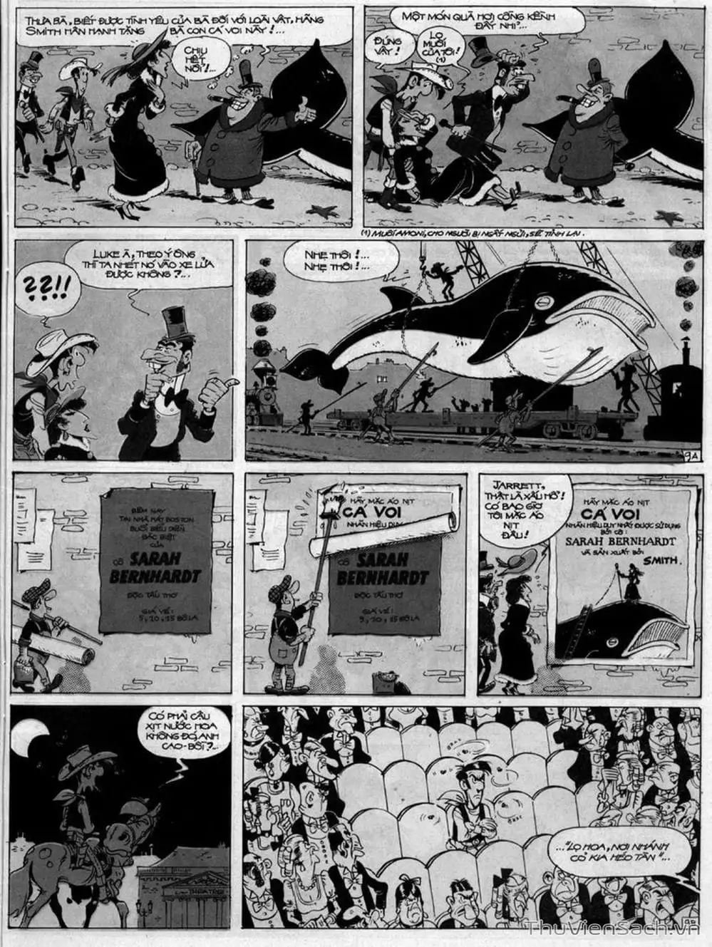 Truyện Tranh Cuộc Phiêu Lưu Kỳ Thú Của Lucky Luke trang 3