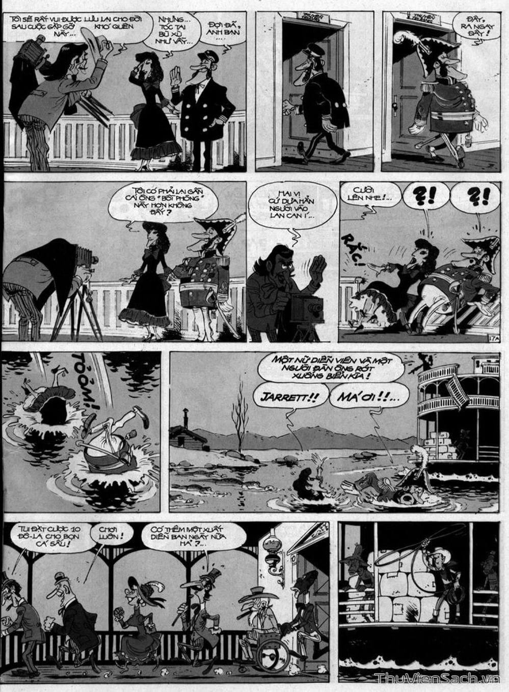 Truyện Tranh Cuộc Phiêu Lưu Kỳ Thú Của Lucky Luke trang 1912